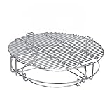 Mayer Barbecue Divide & Conquer Grillleinsatz für 23 Zoll Keramikgrills | 6-Teiliges Set