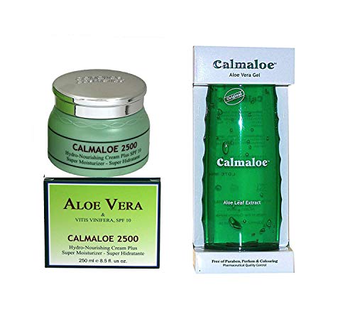 1 x Canarias Cosmetics CALMALOE 2500/250 ml + 1 x Canarias Cosmetics Calmaloe ALOE VERA GEL 300 ml