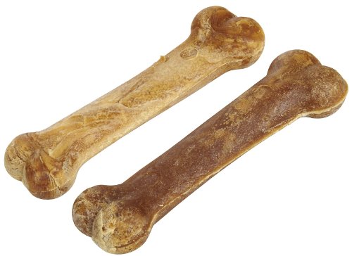 (4 Pack) Nylabone Healthy Edibles Chicken Wolf Size 2 Flavored Bones 35 lb Dogs