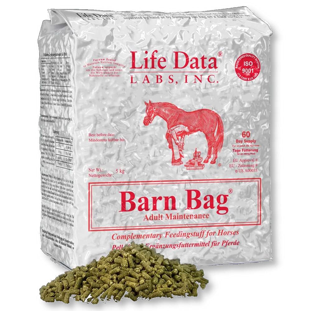 Life Data LABS Barn Bag 5 kg Mineralfutter gegen Cushing Hufrehe Übergewicht