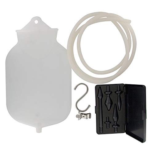 1 Gallon Silicone Enema with 8oz Lube by Cleanstream