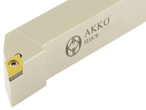 Akko SDJCR 0808 E07 Außen-Drehhalter, Silber