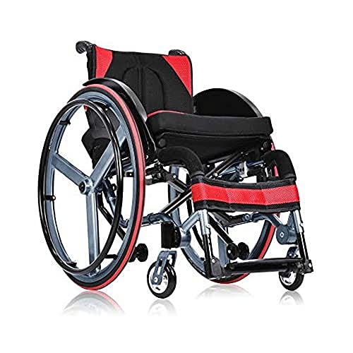 Antar AT52310 43 Aktiv Rollstuhl, 43 cm Sitz Breite, 12600 g, Rot