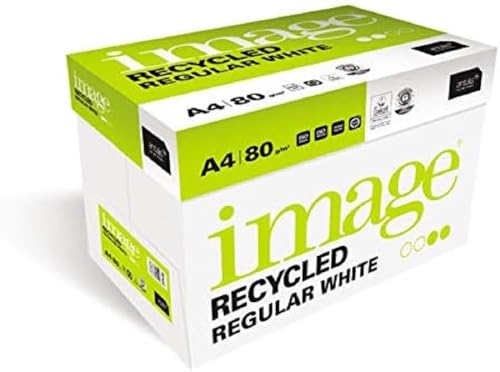 Image Recycled BW Bright white - Kopierpapier 80g/m² A3 FSC Recycled 100% - 5 Pakete zu 500 Blatt