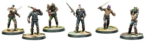 Fallout - Wasteland Warfare- Raiders, Scavvers And Psychos Miniatures W2