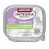 animonda Integra Protect Diabetes mit Putenherzen | 16x 100g