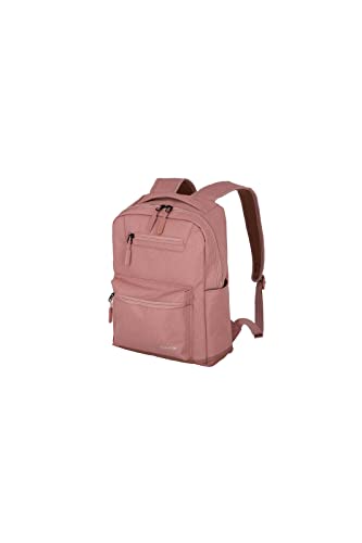 travelite Handgepäck Rucksack/Tasche erfüllt IATA Bordgepäck Maß, Gepäck Serie Kick Off: Praktischer Rucksack für Urlaub und Sport, 50 cm, 35 Liter, rosé