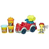 Play-Doh Hasbro B3416EU4 - Town Feuerwehrauto, Knete