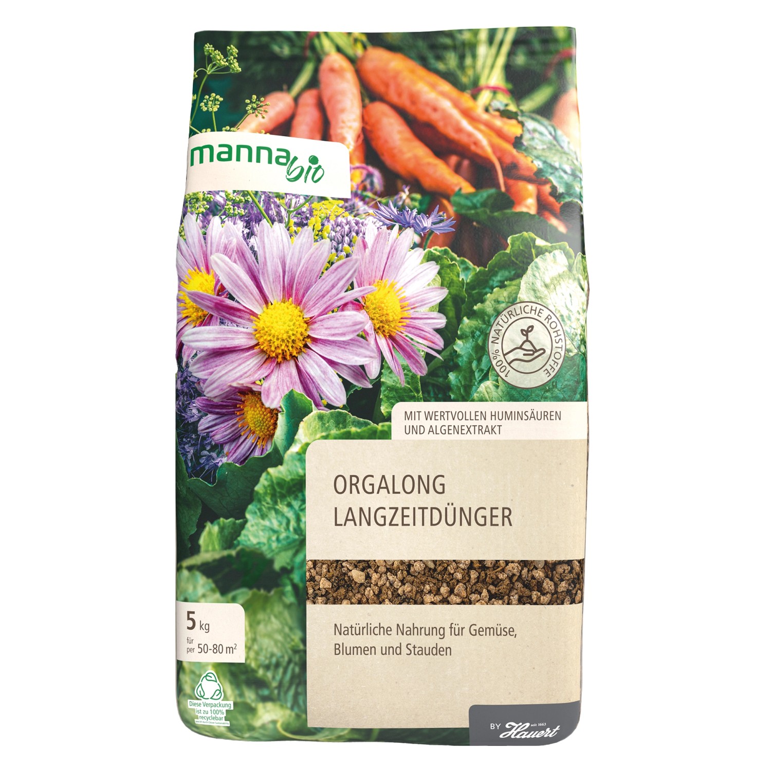 Manna Bio-Langzeitdünger Orgalong 5 kg