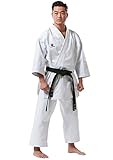 Tokaido Unisex – Erwachsene Kata Master Karateanzug, weiß, 160 (3,0)