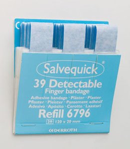 Salvequick Sofortpflaster-Strips Pflasterspender REFILL 6796, 6 Stk. / Pkg.