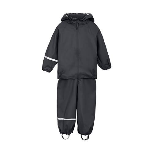 CeLaVi Unisex-Child Rainwear Ser - Recycle PU Rain Jacket, Dark Navy, 100