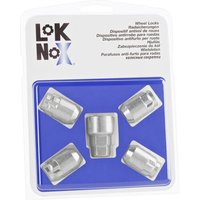Loknox Felgenschlossbolzen Kugelbund, M12 X 1,5 X 39,9 Mm, In Silber,