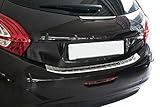 phil trade LADEKANTENSCHUTZ kompatibel für Peugeot 208 | 2012-2019 | Edelstahl POLIERT mit ABKANTUNG