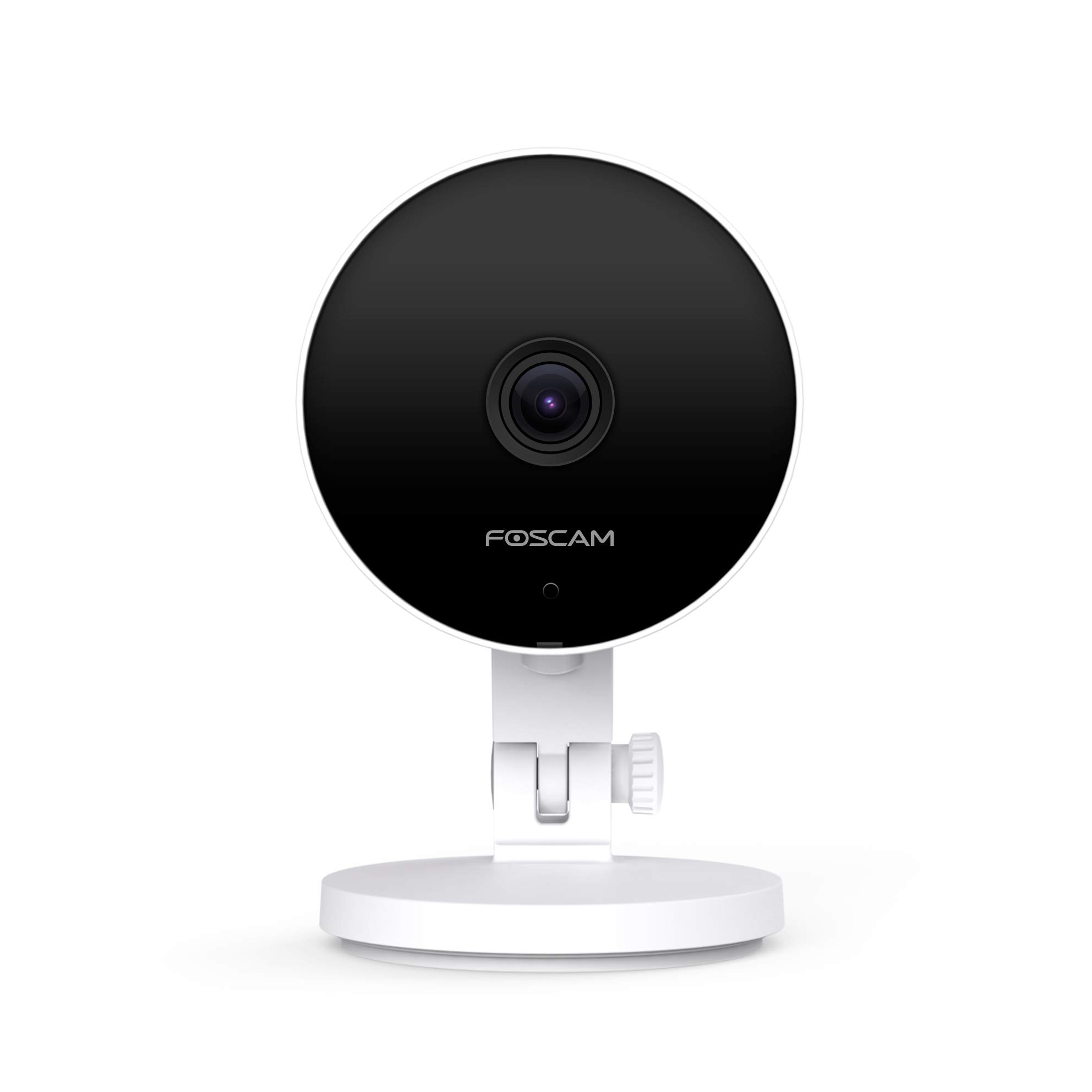 FOSCAM - C2M IP Kamera WiFi 2MP Menschen Erkennung Zwei-Wege-Audio Nachtsicht kompatibel mit Alexa (P2P, 1080p, ONVIF) (Weiß)