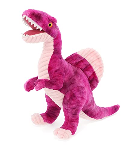 Keel Toys Keeleco SE2268 Plüschtier, 100% recycelt, ökologisches Spielzeug für Kinder, Dinosaurier, Spinosaurus, 38 cm