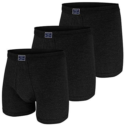 Esge Herren Hose kurz Jeans 3er Pack Größe 6 (L), Farbe schwarz
