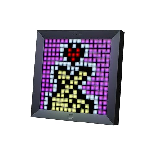 Divoom Pixoo - Pixel Art LED-Panel mit intelligenter App - Schwarz