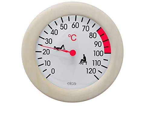 Thermometer im Holzrahmen ca. 155 mm
