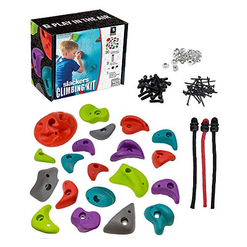 Slackers Climbing Kit (20 Stecker) für Jugendliche, Unisex, Mehrfarbig, Einheitsgröße