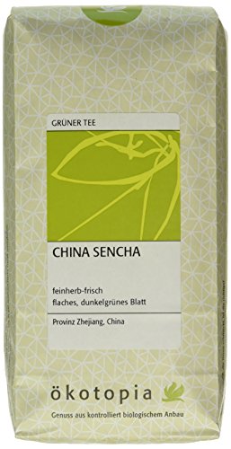 Ökotopia Grüner Tee China Sencha, 5er Pack (5 x 250 g)