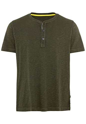 camel active Herren 4094749T04 T-Shirt, Leaf Green, XL
