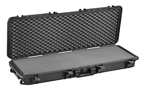 Panaro Max Cases Kunststoffkoffer mit Schaumstoff, hohe Dichte, Schwarz, XL