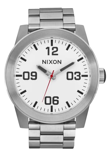 Nixon Unisex Analog Japanisches Quarzwerk Uhr mit Edelstahl Armband A346-179-00