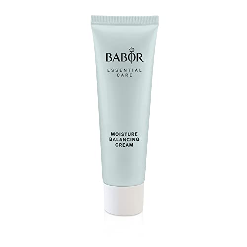 BABOR ESSENTIAL CARE Moisture Balancing Cream, Leichte mattierende Gesichtscreme für Mischhaut und fettige Haut, Mit Vitamin E, Vegane Formel, 50 ml