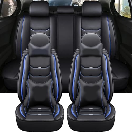 Autositzbezüge aus Kunstleder, für Autositze, vollständige Abdeckung, Fahrzeug-Kunstleder, für Hilux