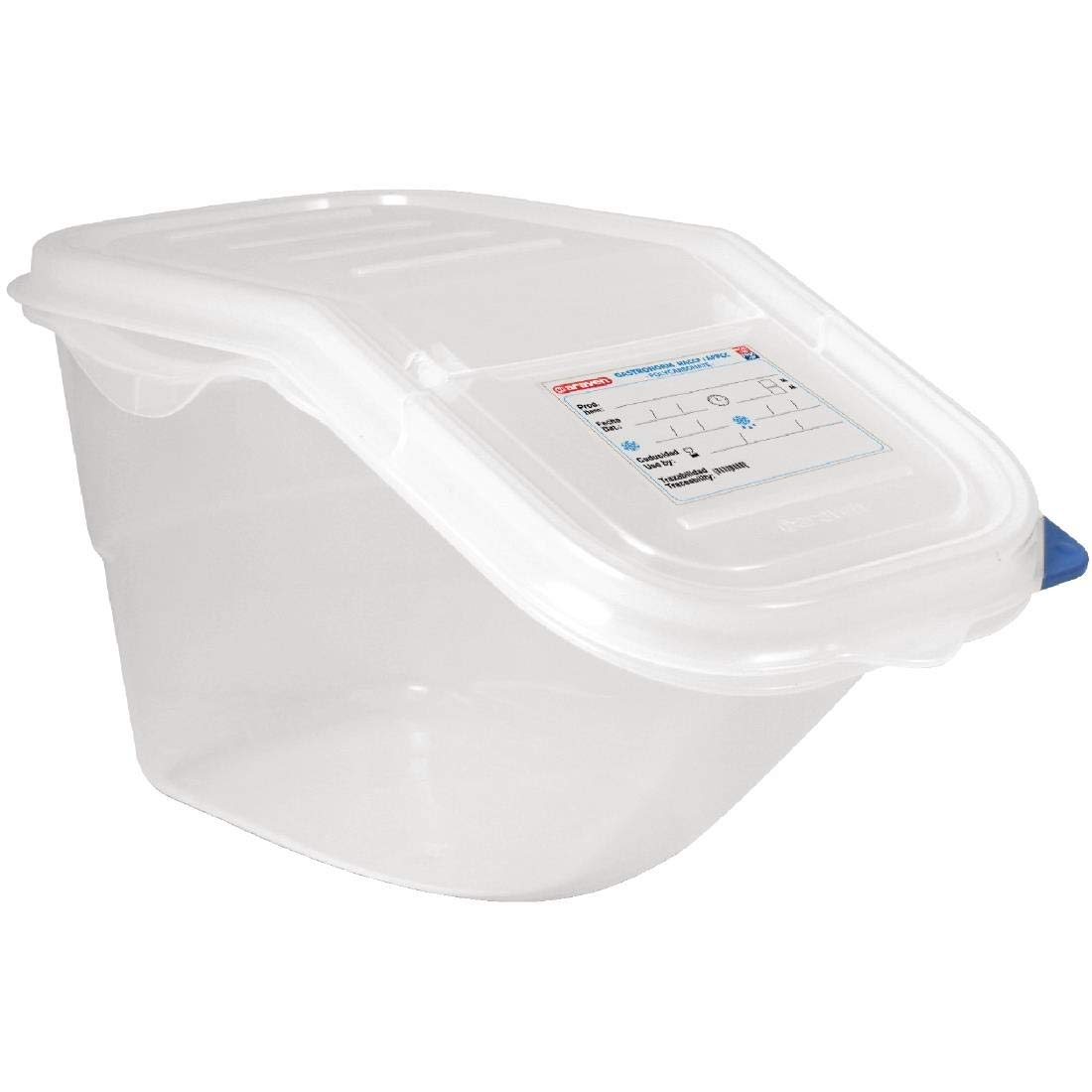 Araven 9146 Accessible Container with lid GN 44199, Weiß, 200(h) x 200(w) x 395(d)mm.
