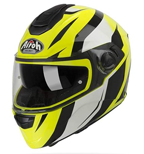 Airoh Herren ST3TI31 Helmet, Gelb, X-Large