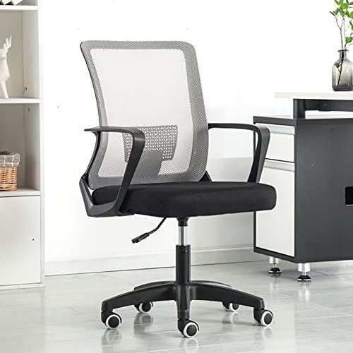 IPSU Home-Office-Schreibtischstuhl, Bürostuhl, Gaming-Stuhl, Computerstuhl, Netz-Bürostuhl, ergonomischer, bequemer Schreibtischstuhl, Chefschreibtischstühle, höhenverstellbarer Computerstuhl mit