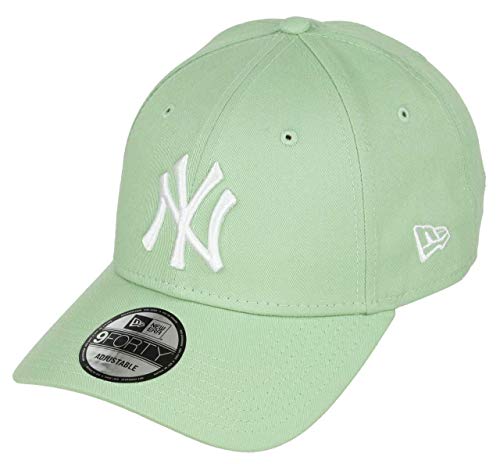 New Era New York Yankees 9forty Adjustable Cap Solid Back Hit Green - One-Size