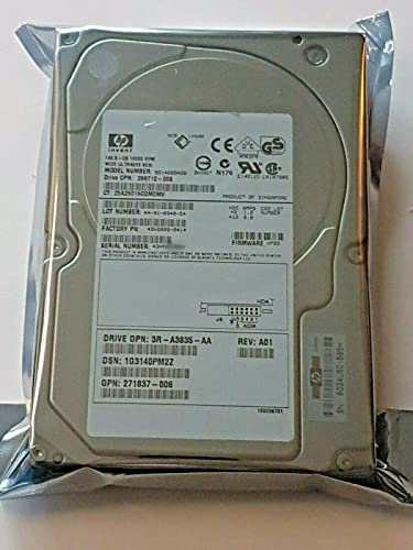 146.8GB BD14685A26 Wide Ultra320 SCSI 80pin 10K 8MB 3.5 intern Festplatte