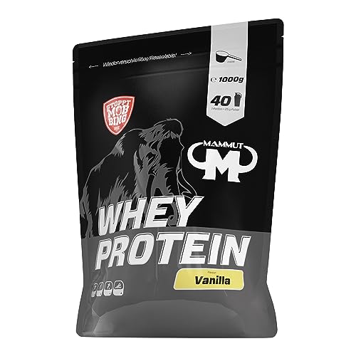 Mammut Nutrition Whey Protein Vanille, 1000 g