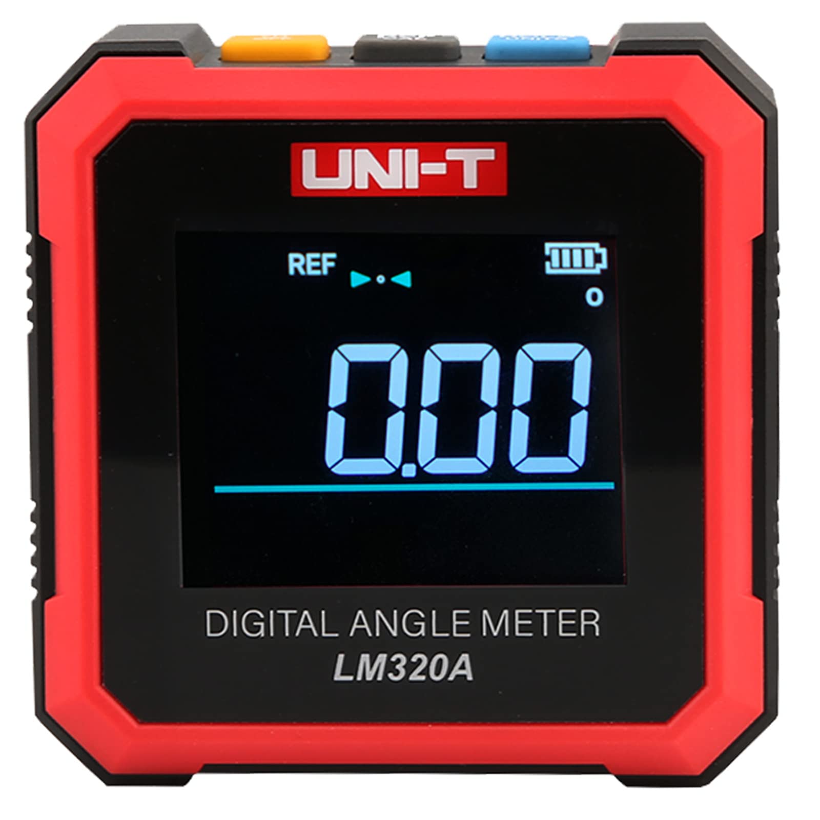 UNI-T LM320A Electronic Angle Meter Digital Protractor Magnetic Inclinometer Angle Tester Bevel Box Backlight