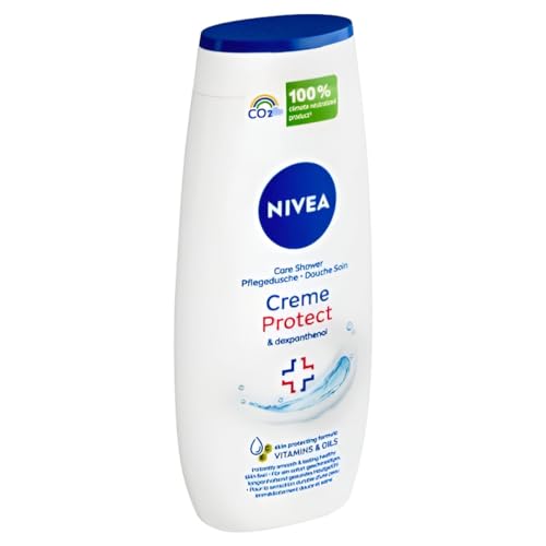 NIVEA Soothing Shower Gel Creme Protect, 250ML (PACK OF 3)