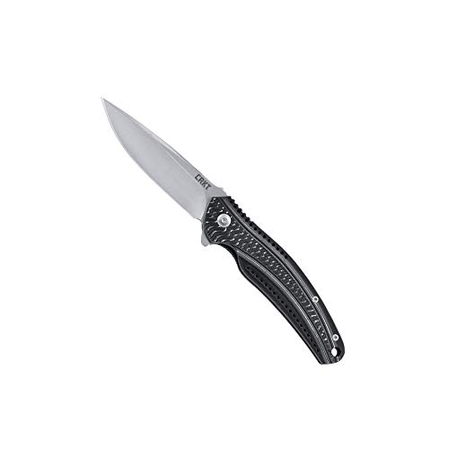 Columbia River Knife And Tool Onion Ripple, 3.126 in, Aluminum Handle, Plain