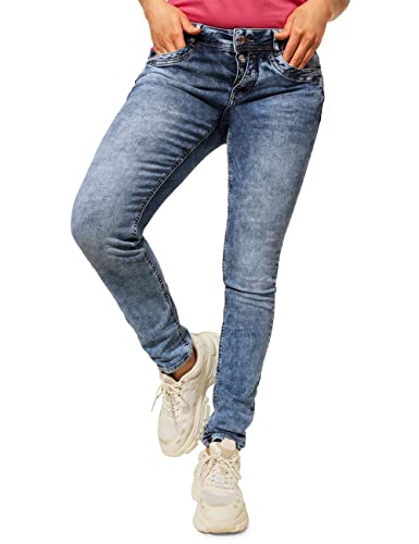 Street One Damen 374857 Jeans, Heavy Indigo Random wash, W29/L32