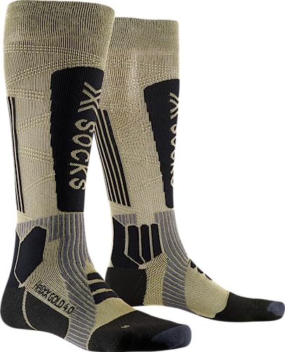 X-Socks HeliXX 4.0 Socks, Gold/Black, 39/41