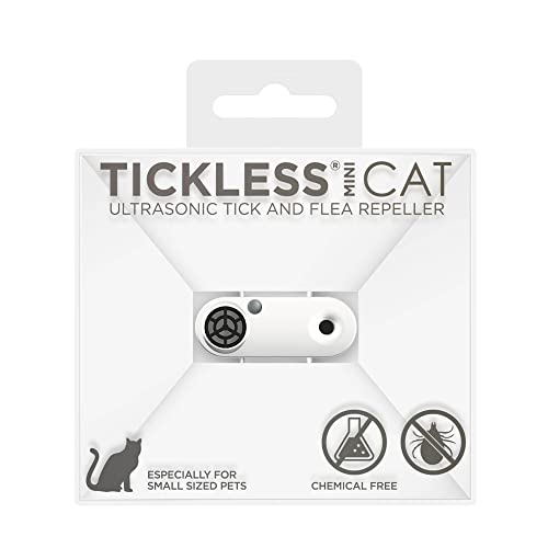 Tickless Cat Cat01wh Zeckenschutz (L x B x H) 38 x 16.5 x 15.6 mm Weiß 1 St.