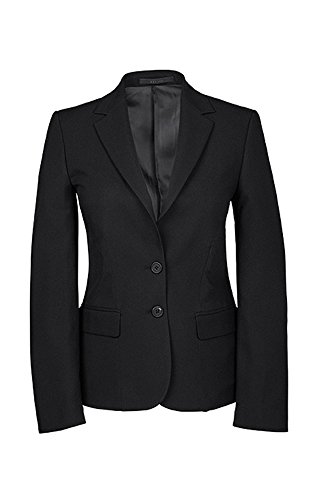 GREIFF Damen-Blazer, Regular Fit, 8403, schwarz, Größe 50