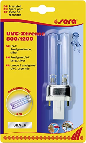 sera Amalgam UVC Lampe 5W - UVC-Xtreme 800+1200 (Ersatzteil) - für sera UVC-Xtreme 800 für sera UVC-Xtreme 1200