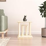 Cat Supplies Katzenkratzbäume mit Plattformen Creme 50 cm Tiere & Haustierbedarf