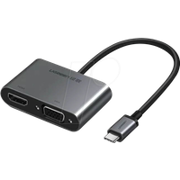 UGREEN 50505 - Adapter USB-C > HDMI, VGA
