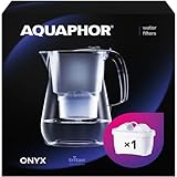 AQUAPHOR Onyx MAXFOR+ Wasserfilter, Kunststoff, schwarz, 27.85