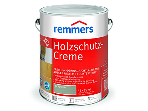 Remmers Holzschutz-Creme - silbergrau 5L