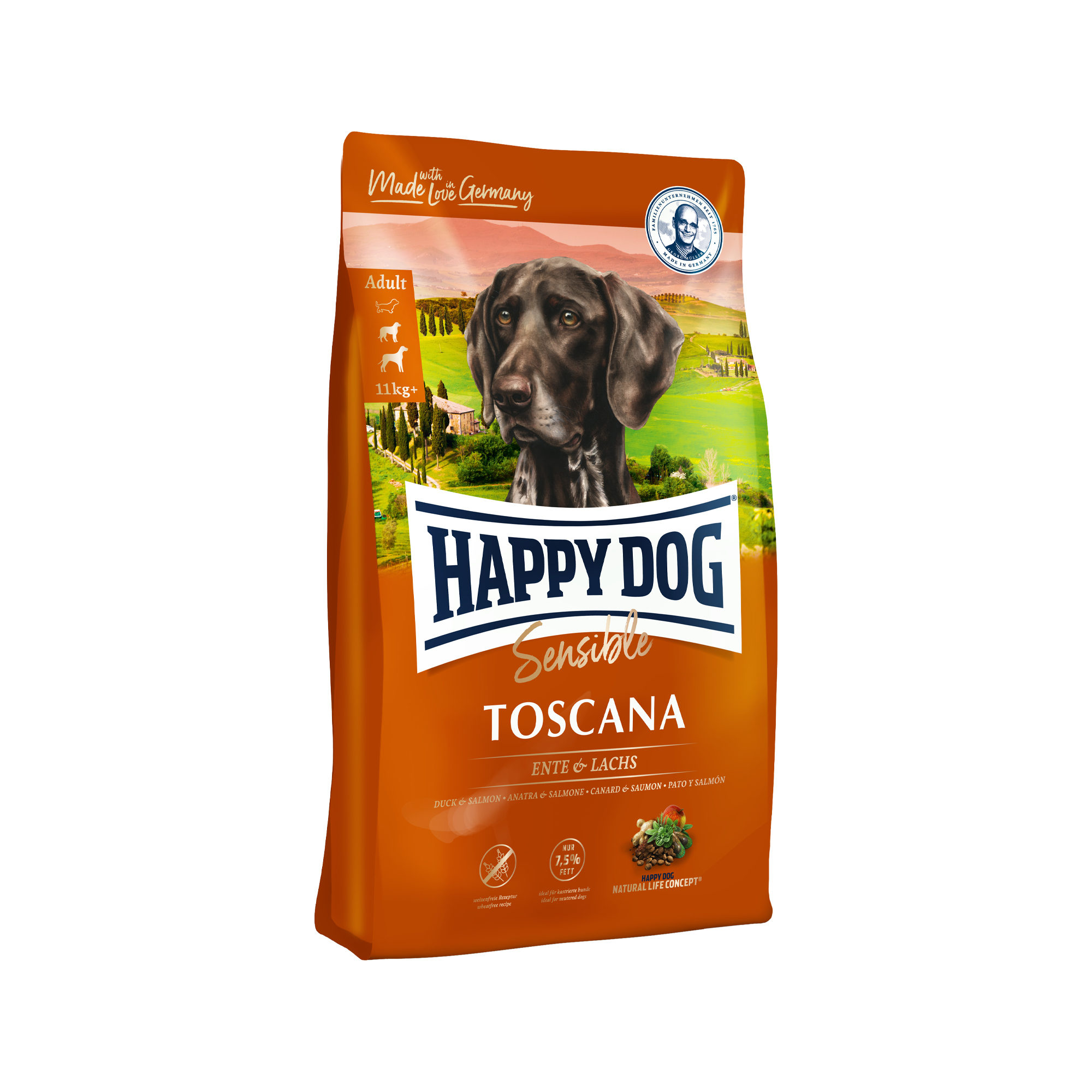 Happy Dog Supreme Sensible Toscana Hundefutter - 12,5 kg