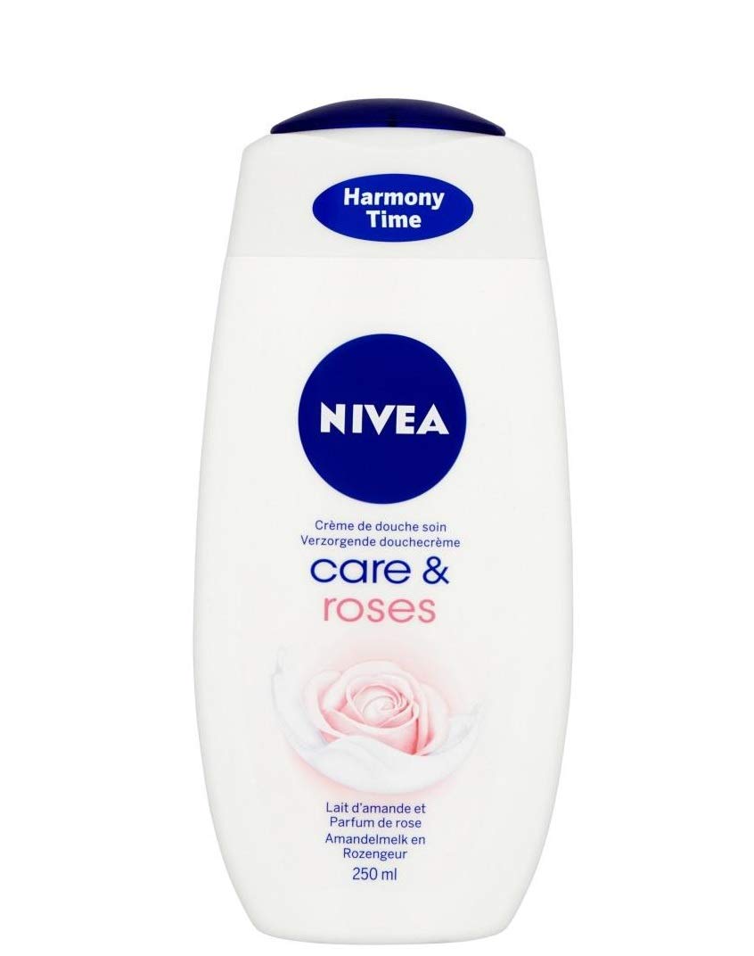 NIVEA Duschcreme - Care & Roses - 6er Pack (6 x 250ml)